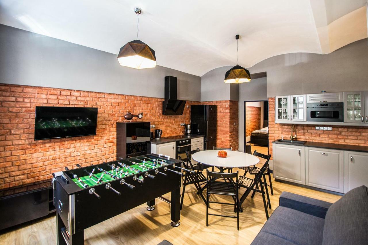 3Bdr Ruterra Apt With Table Football Prag Dış mekan fotoğraf